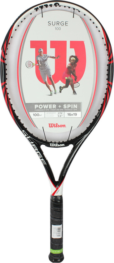 WILSON Surge 100 BLX Red, White, Black Unstrung Tennis