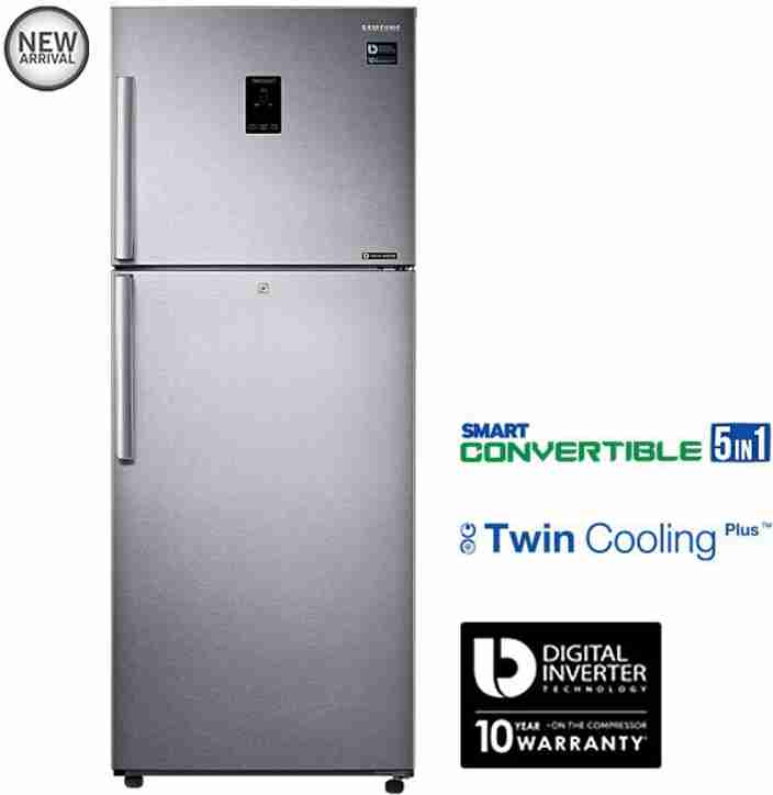 Samsung 394 L Frost Free Double Door 3 Star Refrigerator Online at