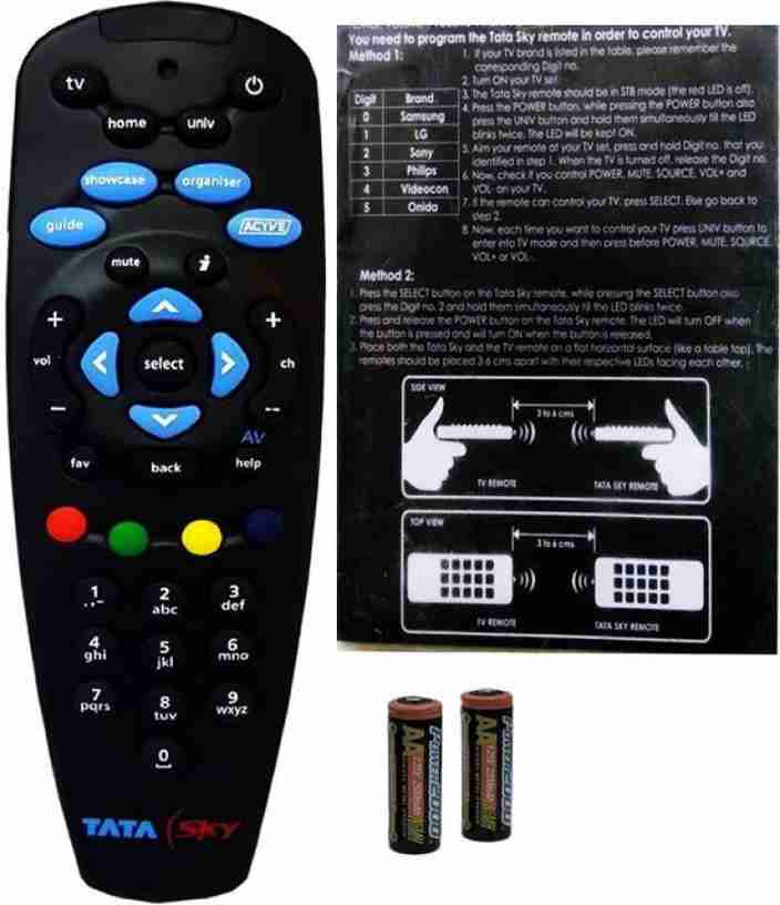 Indiamart Tata Sky Phone Remote Tata Sky Rmot17 TATA Sky DTH