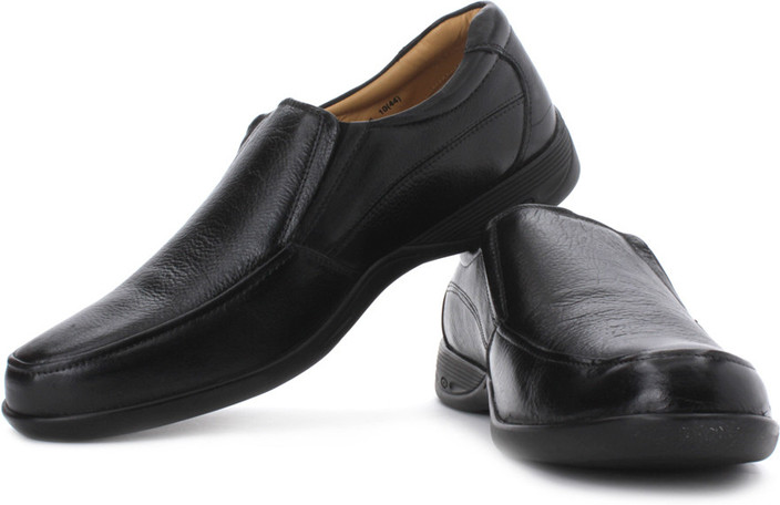 Men Pavers Slip On Shoes Wide Fit Leather Slip-On Shoes NAP35021