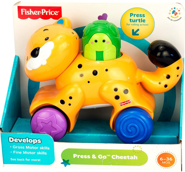 Fisher Price On The Go FISHER-PRICE Press Go Cheetah Press Go
