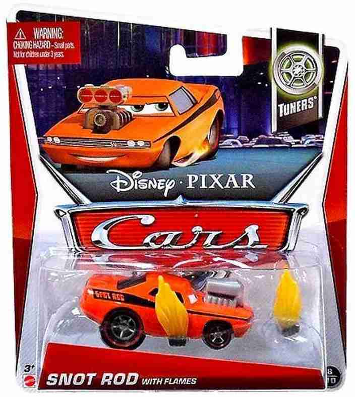 ミニカー Disney Pixar Cars Snot Rod with Flames Disney Pixar Cars Snot Rod with Flames (Tuners Series, # 2