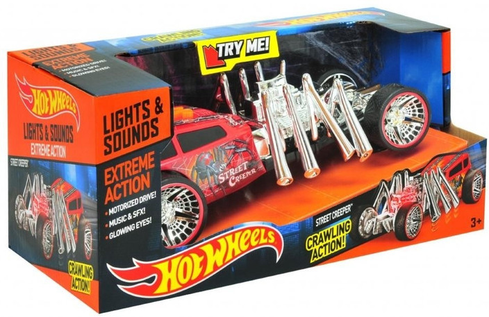 HOT WHEELS Extreme Action Street Creeper Crawling Action