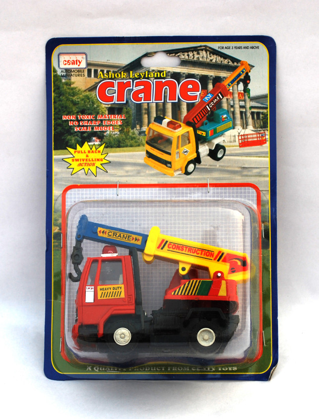 Ashok Leyland Miniature Centy Toys Ashok Leyland Crane Ashok