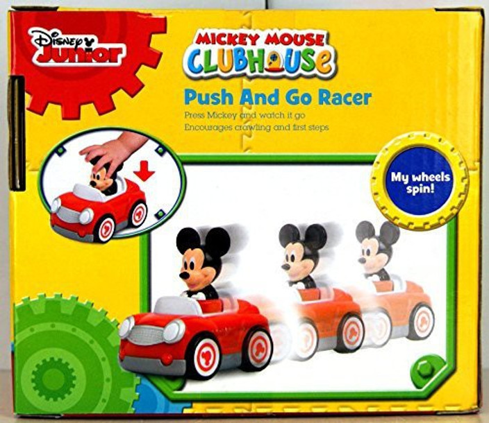 mickey push car