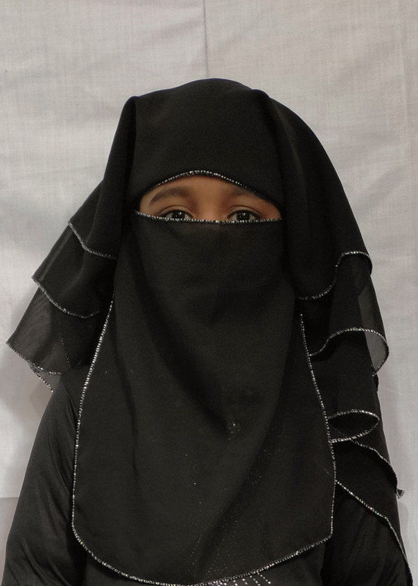 Fashion Burqa Online Buy Buy Polyester Abaya With Hijab In Black