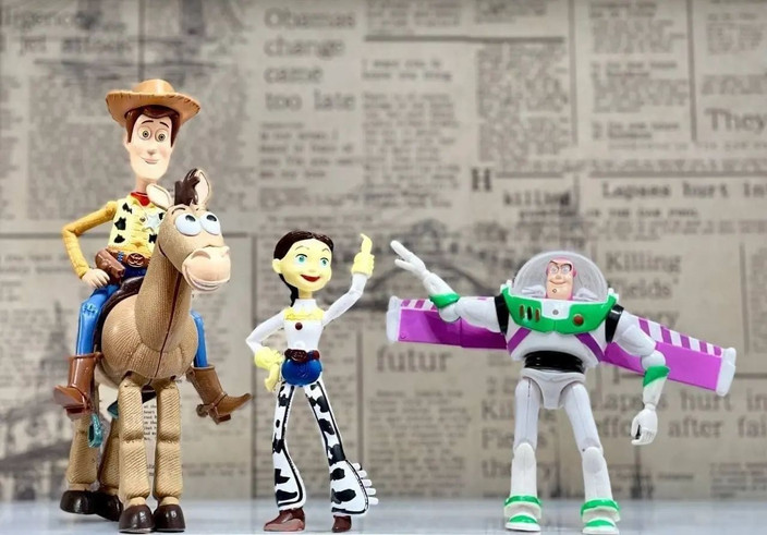 Woody Buzz Talking Woody And Jessie Dolls Toy Story 3PCS