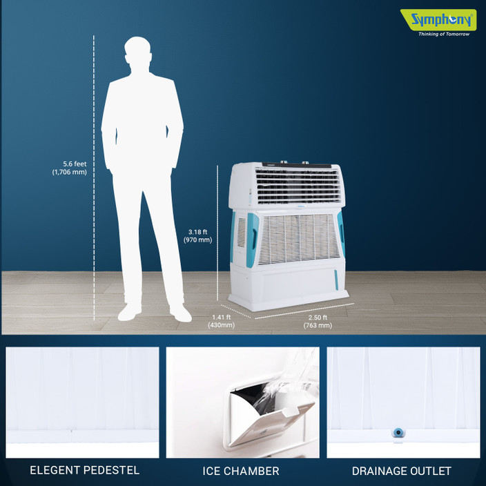 Desert Air Symphony Cooler Touch 55 Symphony 55 L Room/Personal