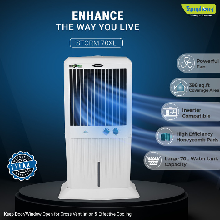 Storm 70t Symphony Air Cooler Storm 70i Buy Symphony STORM 70XL