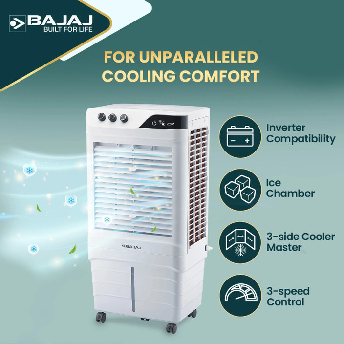 Desert Cooler Bajaj Cooler Ka Rate Bajaj Shield Series Elevate 65