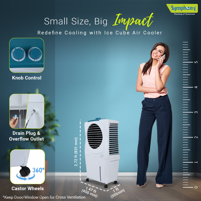 Symphony 27 L Room/Personal Air Cooler