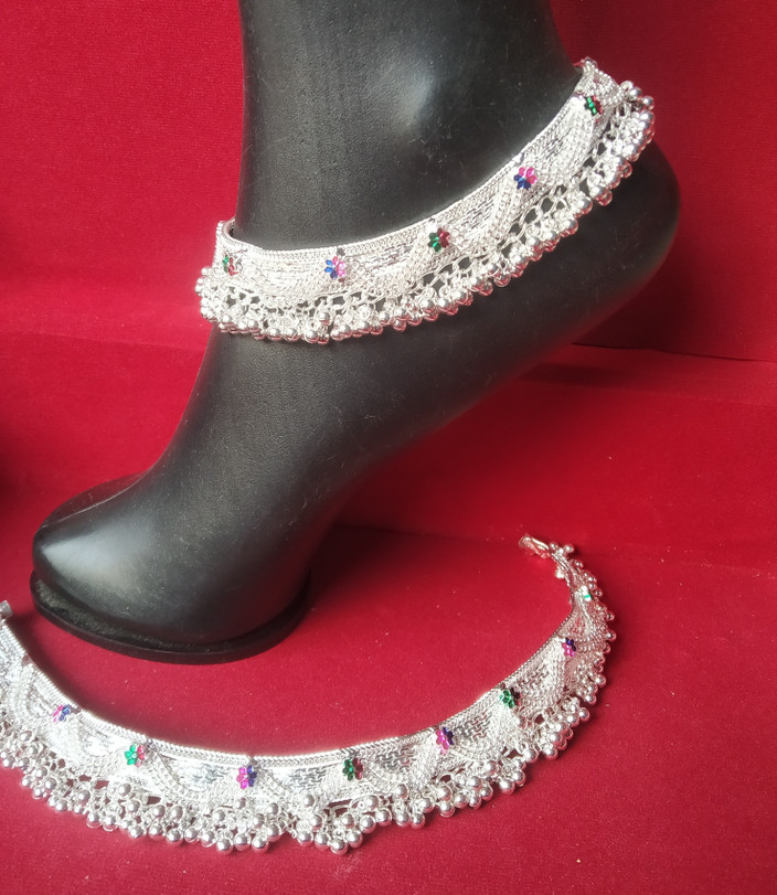 Pattilu Models Silver Kolusu Designs With Price Latest Silver