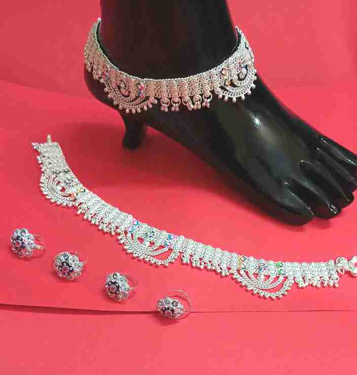 Payal Design Dikhaiye सिया क्रिएशन High Silver Plated