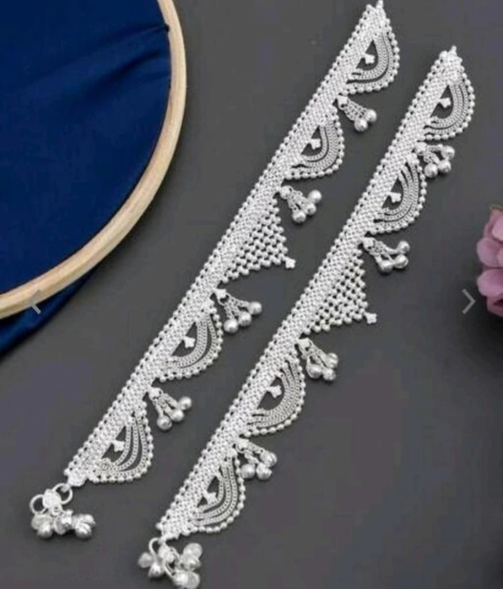 Patli Chain Wali Payal Chandi Ki Payal Design Simple 2025