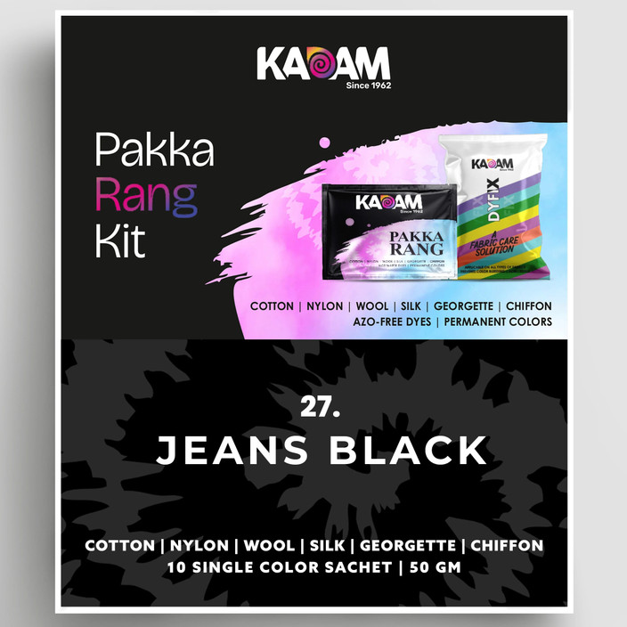 Jeans Darker Best Black Fabric Dye For Denim KADAM Fabric Dye