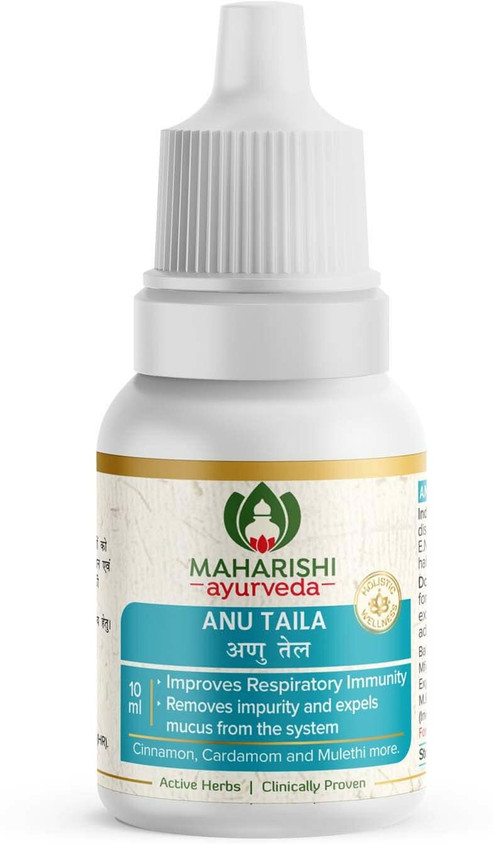MAHARISHI ayurveda Anu Taila Unblocks Nasal Congestion Help