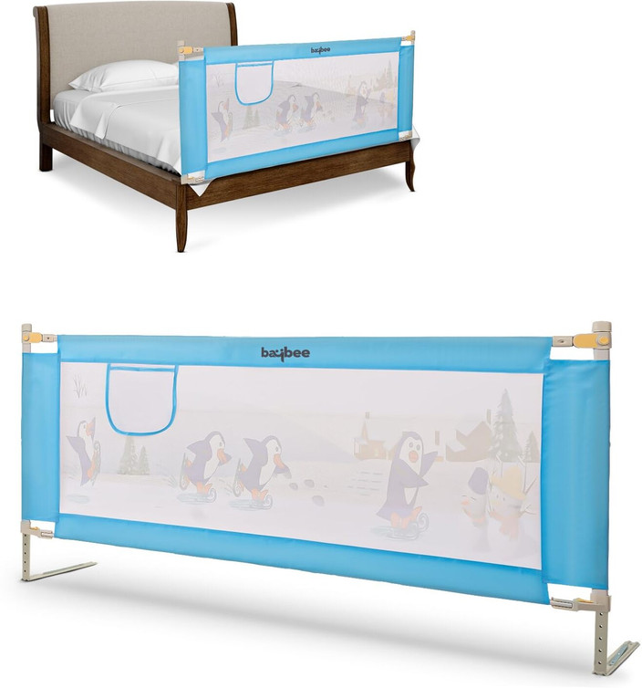 baybee Baby Safety-Portable and Foldable Full Bed Rail