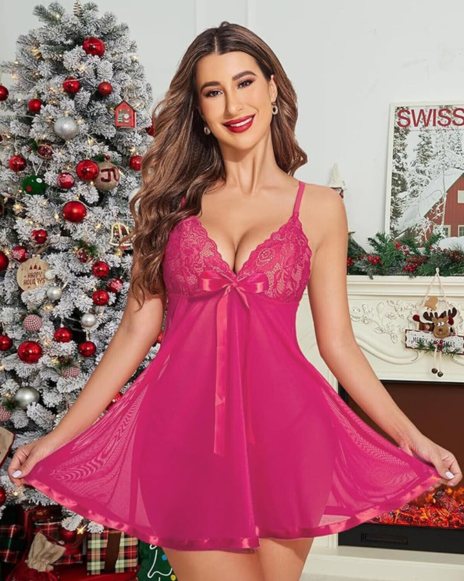 Pink Cotton Baby Doll Nighties Buy Sweet Dreams Light Pink Lace