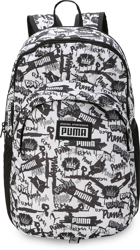 Buy puma black and white backpack Online Sale