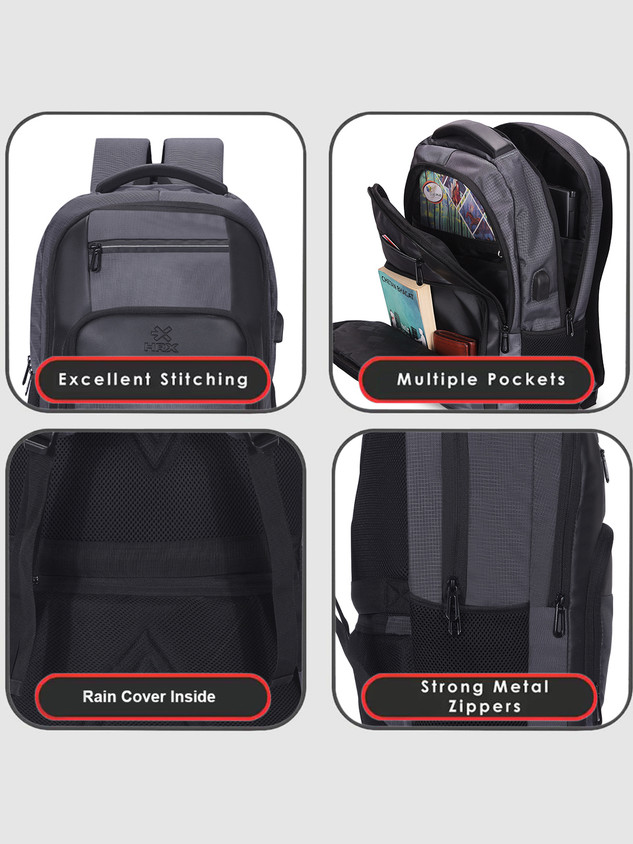 Hp Mochila Led Reflective Backpack HRX By Hrithik Roshan Bange