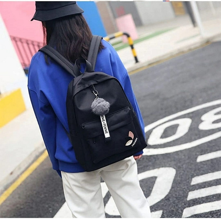 Doweet BAG PACK FASHION 002 40 L Backpack BLACK Price in India