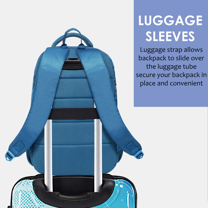 Trolley Sleeve Backpack That Slides Onto Luggage Travel Backpack