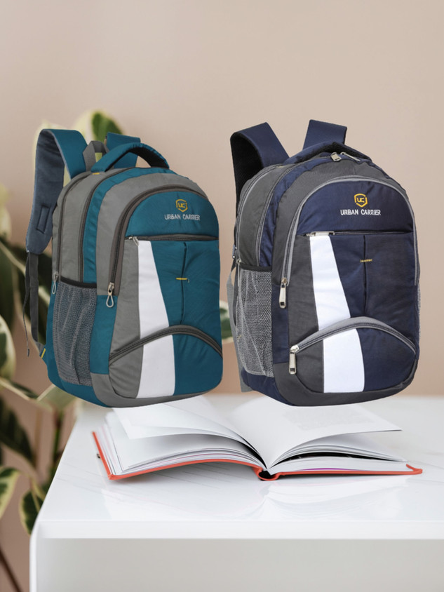 Hiking School Bags Models Urban Carrier UC-1061 Pack Of Combo Bag