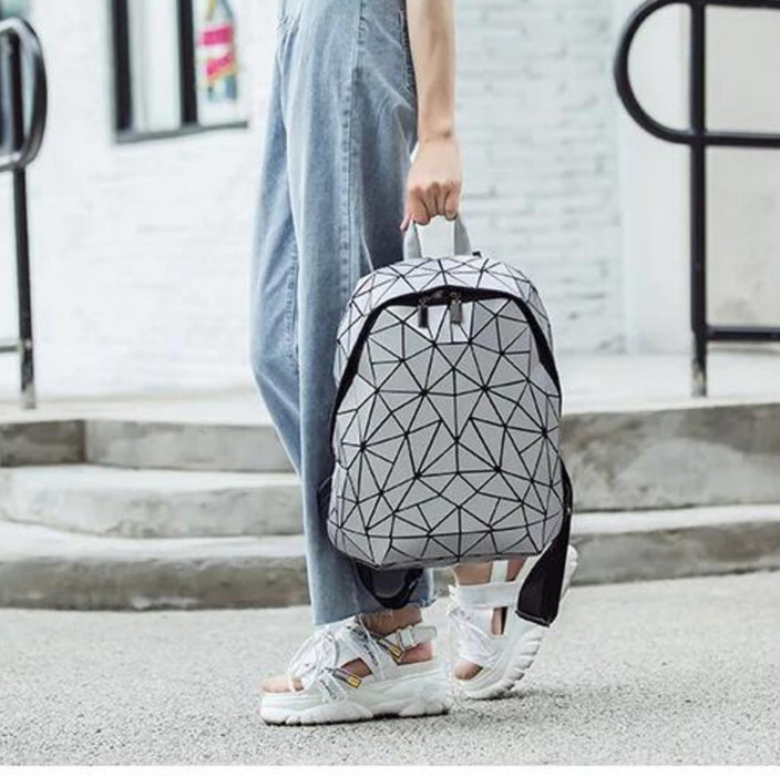 Luminous Geometric Bag The Luminous Backpack Geometric Backpack