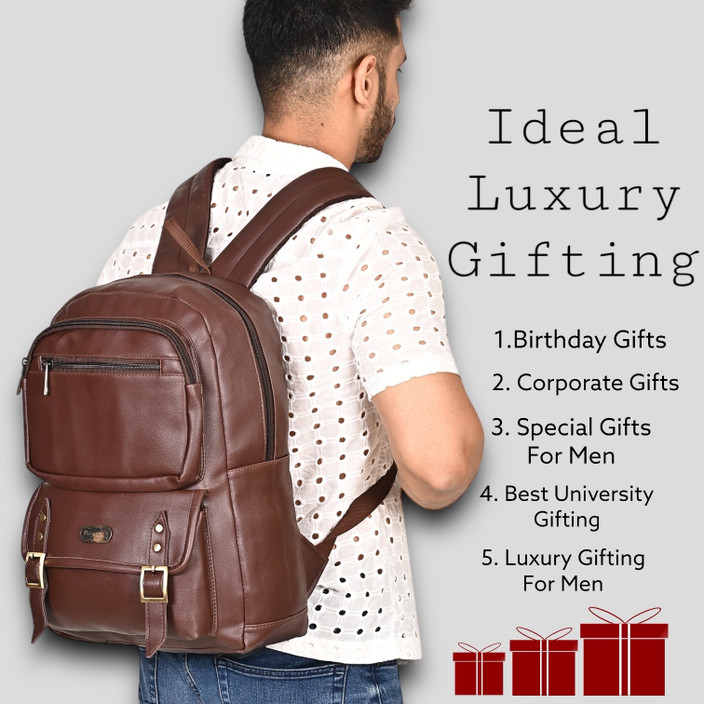 Pramadda Pure Luxury Fancy Spacy Laptop backpack for men Travel