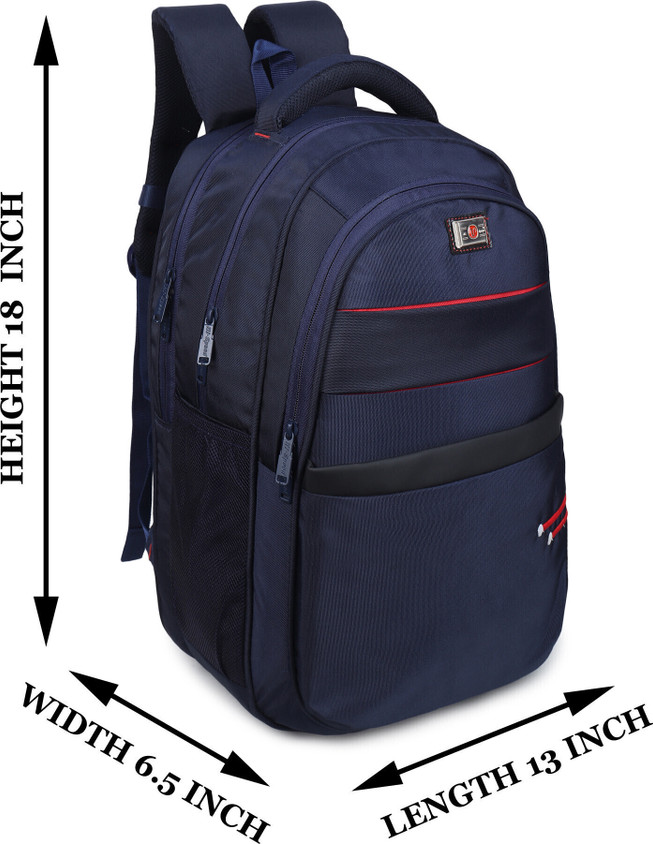 Hi Speed Bags Flipkart HI-SPEED HSIPL-46_Black_Laptop Backpack