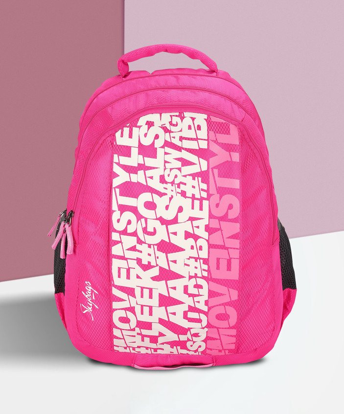 Stylish Skye School Bag SKYBAGS RIDDLE 31 L Backpack Pink Price In