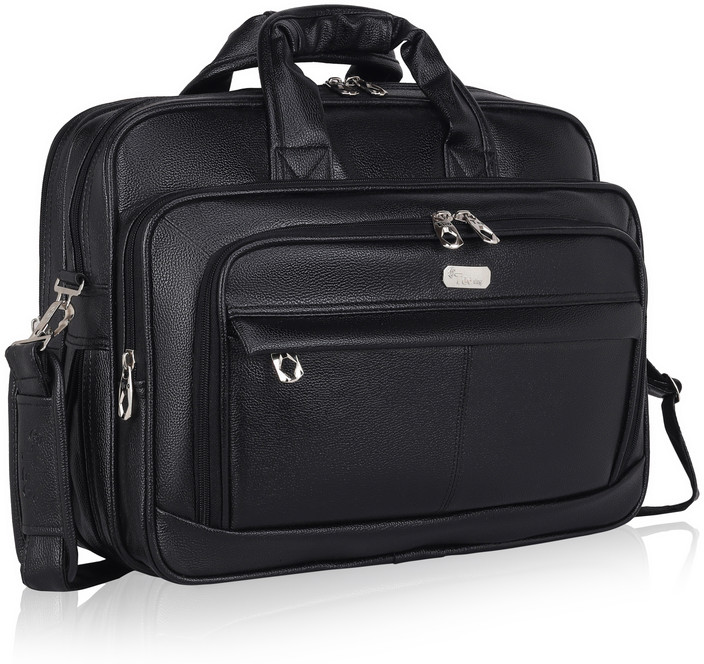 Teo bags Teo 18 Inch PU Leather Laptop,Computer, Shoulder, Messenger  Waterproof Messenger Bag