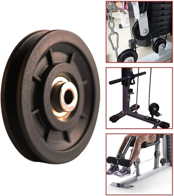 Pulley Wheels Nylon Bearing Gym Bearing Pulley ABSSports Pcs