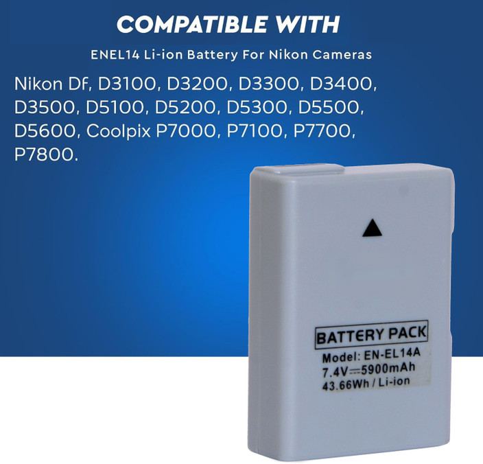 Nikon D3200 Nikon D3300 Battery Price Mh 24 Nikon D3200 Battery