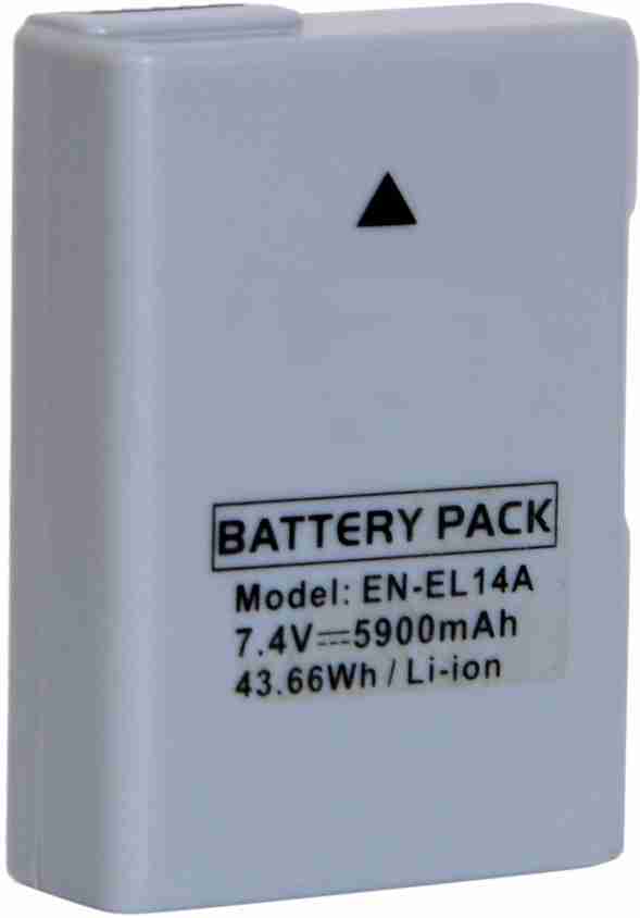 Schsteindar EN-EL14 Rechargeable Pack compatible with Nikon