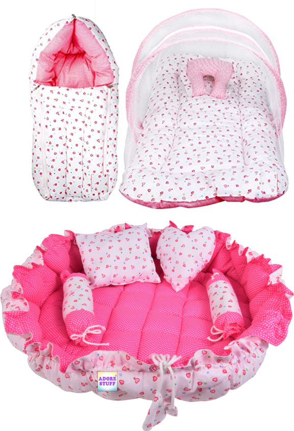 adore stuff Cotton Baby Bed Sized Bedding Set
