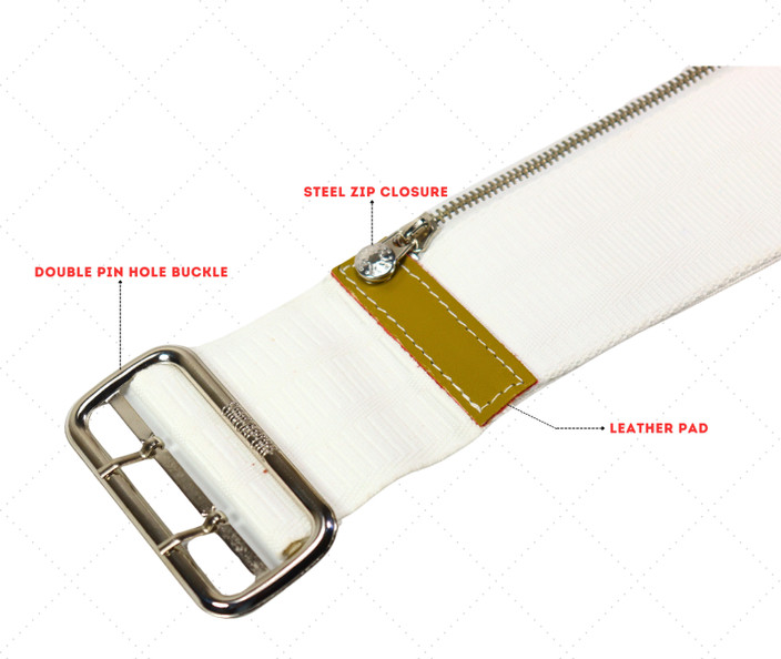 W double nylon belt ovy