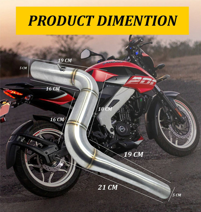 Exhaust System Bajaj Pulsar 150cc Silencer Price SMATAN Bajaj
