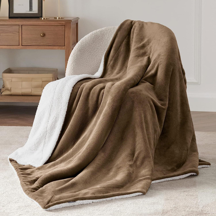 Velvet Berber Genteele Sherpa Throw Blanket Ubuy Genteele Super