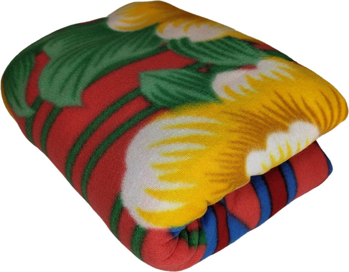 WARMZY Floral Double Fleece Blanket for Heavy Winter