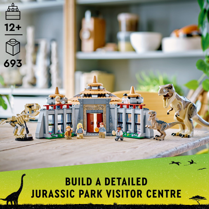 Park Visitor Center Lego Jurassic Park Jurassic World Park Visitor