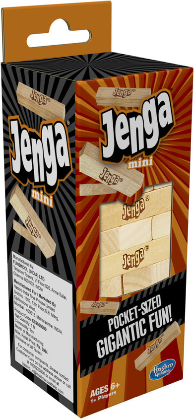 Hasbro Mini Jenga Precio HASBRO GAMING Jenga Mini Game