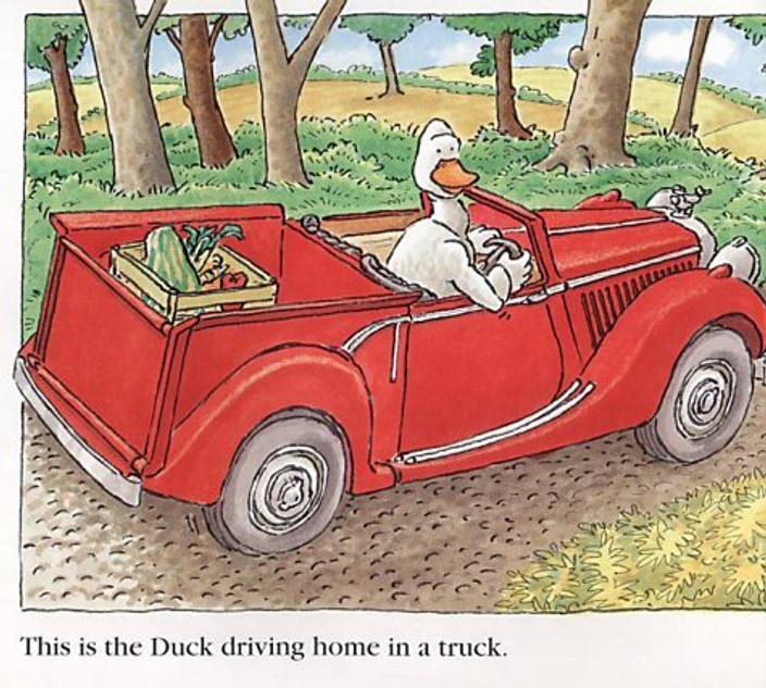 169 DUCK IN THE TRUCK Jez Alborough 音声絵本 Duck in the Truck
