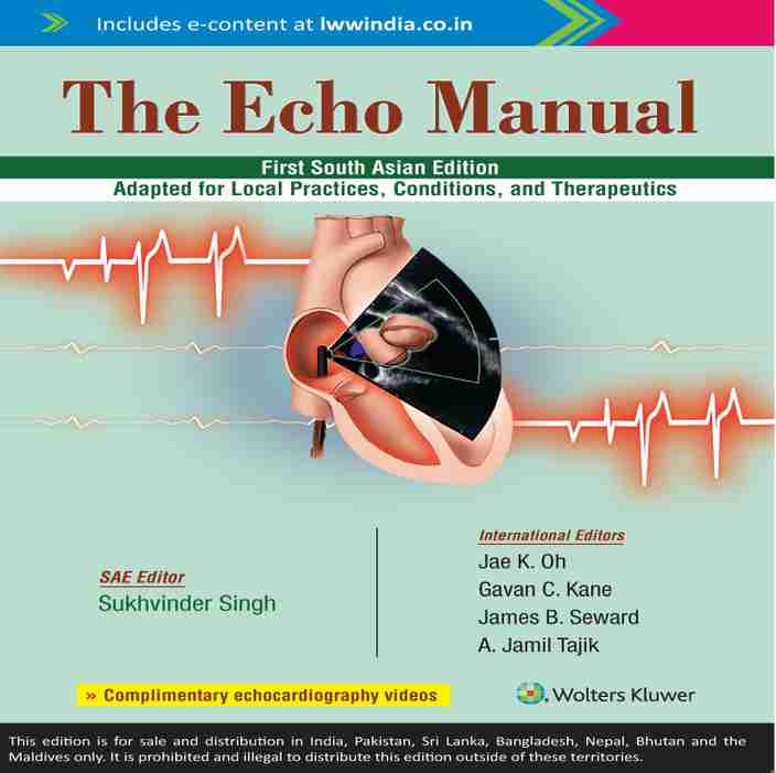 The Echo Manual Oh，Jae K.，M.D.、 Seward，James B.，M.D.; Tajik，A. Jamil The Echo Manual: Oh MD, Jae K., Kane MD PhD, Garvan C
