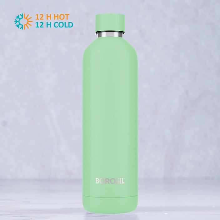 Borosil Hot And Cold Vacuum Bottle BOROSIL 700 Ml Steel Bottle