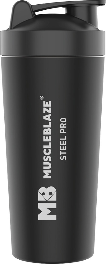 MUSCLEBLAZE 750 ml Steel Shaker