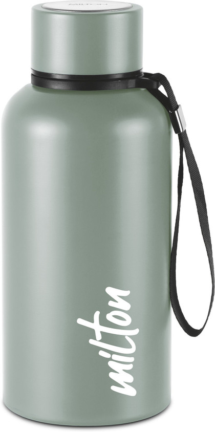 MILTON Aura 500 Thermosteel Water Bottle, ISI Certified, 24 Hr Hot and Cold  500 ml Flask