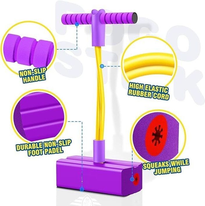 BBBIKINI Jumping Promotes Growing Taller, Pogo Stick Foam Pogo