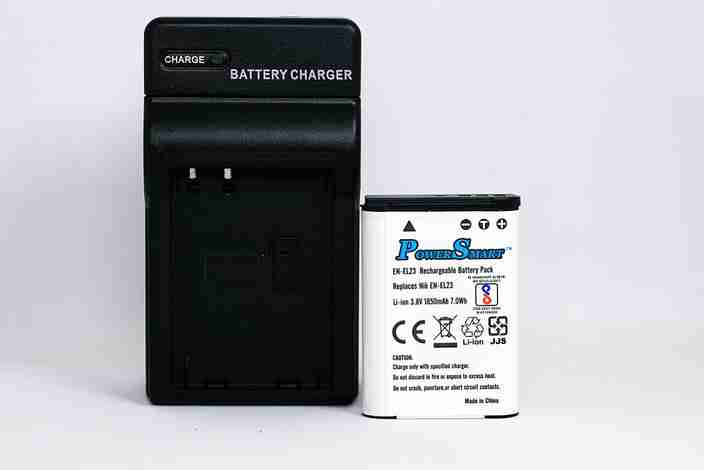 Power Smart EN-EL23 Battery and Charger for Nikon Coolpix B700