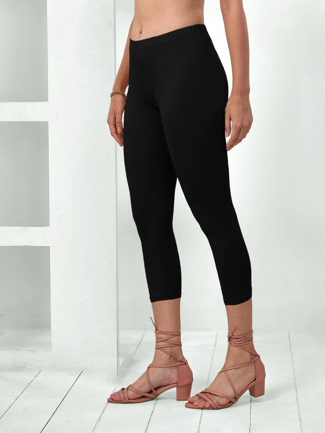 Womens Leggings Leggings Noir Lyra Women Black Capri Buy Black